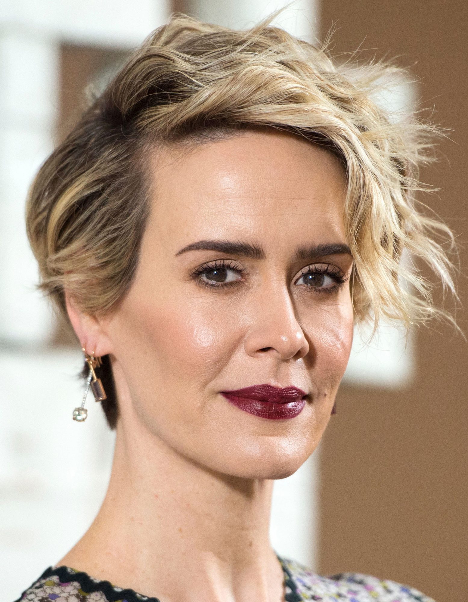 Sarah Paulson Before and After Plastic Surgery - Nose Job, Boob Job ...